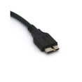 thumbnail image 3 of Short USB C to Micro B Cable - Type C 3.0 to Micro B Cord for Toshiba Seagate, WD West Digital External Hard Drive,HDD, Camera, Galaxy S8/S9, 3 of 5