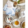 thumbnail image 7 of Ocean Coastal Hand Towels Set,Waffle Weave Kitchen Towels 2 Pieces,Blue Coral Shell Starfish Beach Summer Microfiber Hair Face Bath Tea Towel Absorbent Quick Drying Cleaning Dish Cloths,15.7"x23.6", 7 of 7