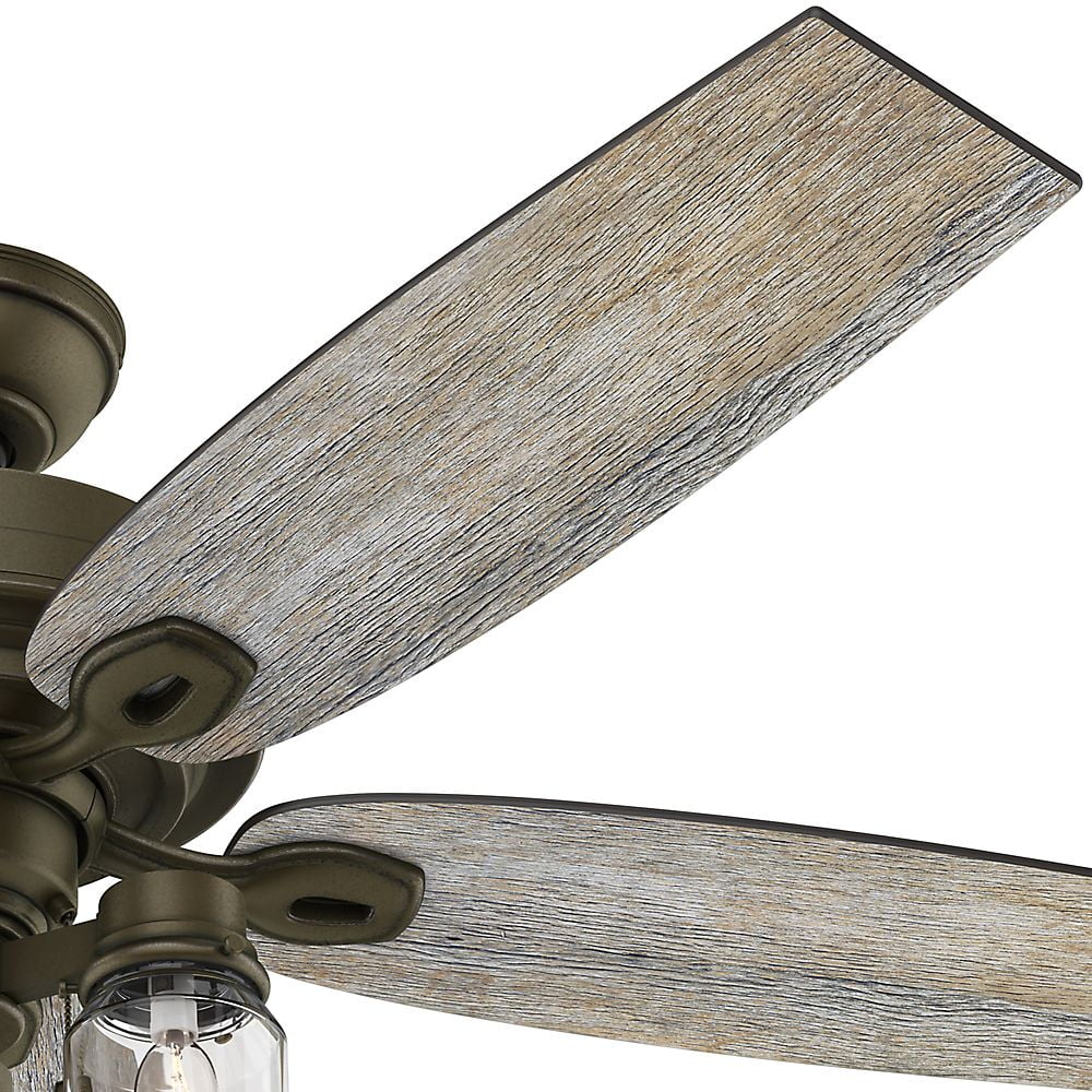 Hunter Crown Canyon 52 Inch Regal Bronze Ceiling Fan With Light Kit Walmart Canada