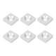 thumbnail image 4 of Arandela De Placa De Rodamiento Cuadrada, 10 Piezas Arandela De Placa De Cubierta Portátil Liviana aleación De Aluminio Para Sujetadores De Cubierta Accesorios Para Reemplazo, 4 of 8