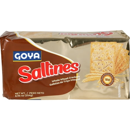 Goya Saltines Whole Wheat Crackers 8.96 oz