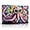 Abstract Octopus, variant on ZHONGYUTONG Octopus Canvas Wall Art Abstract Ocean Animal Pictures Sea Coastal Artwork Print Marine Life Painting for Bathroom Decor Framed (12.00" x 18.00")