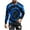 Dark Blue, variant on Tie Dye Shirts for Men Long Sleeve Crew Neck Colorful Graphic Base Tee Shirt Casual Tshirts Spring Fall Tops (XL, Black 01)