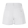 thumbnail image 7 of Womens Basic Casual Denim Shorts High Waisted Button Down Trendy Simple Denim Shorts With Pockets, 7 of 7
