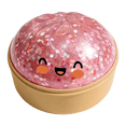 thumbnail image 3 of Glitter Dumpling Squishy - Random Glitter Dumpling Box, 10 Colors Dumplings Squishy Toy, More Surprises, 3 of 4