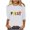 White, variant on Womens Summer Tops 2026 Women's Beer Festival Round Neck 3/4 Sleeve T-shirt Loose Top 7/4 Sleeve Round Neck Top/Shirt Black S
