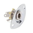 thumbnail image 4 of MasteelfCA Prise d'Entrée Ovale Indentée 1/4 Pouce pour Guitare avec 2 Vis de Montage pour Guitare Électrique Basse, 4 of 7