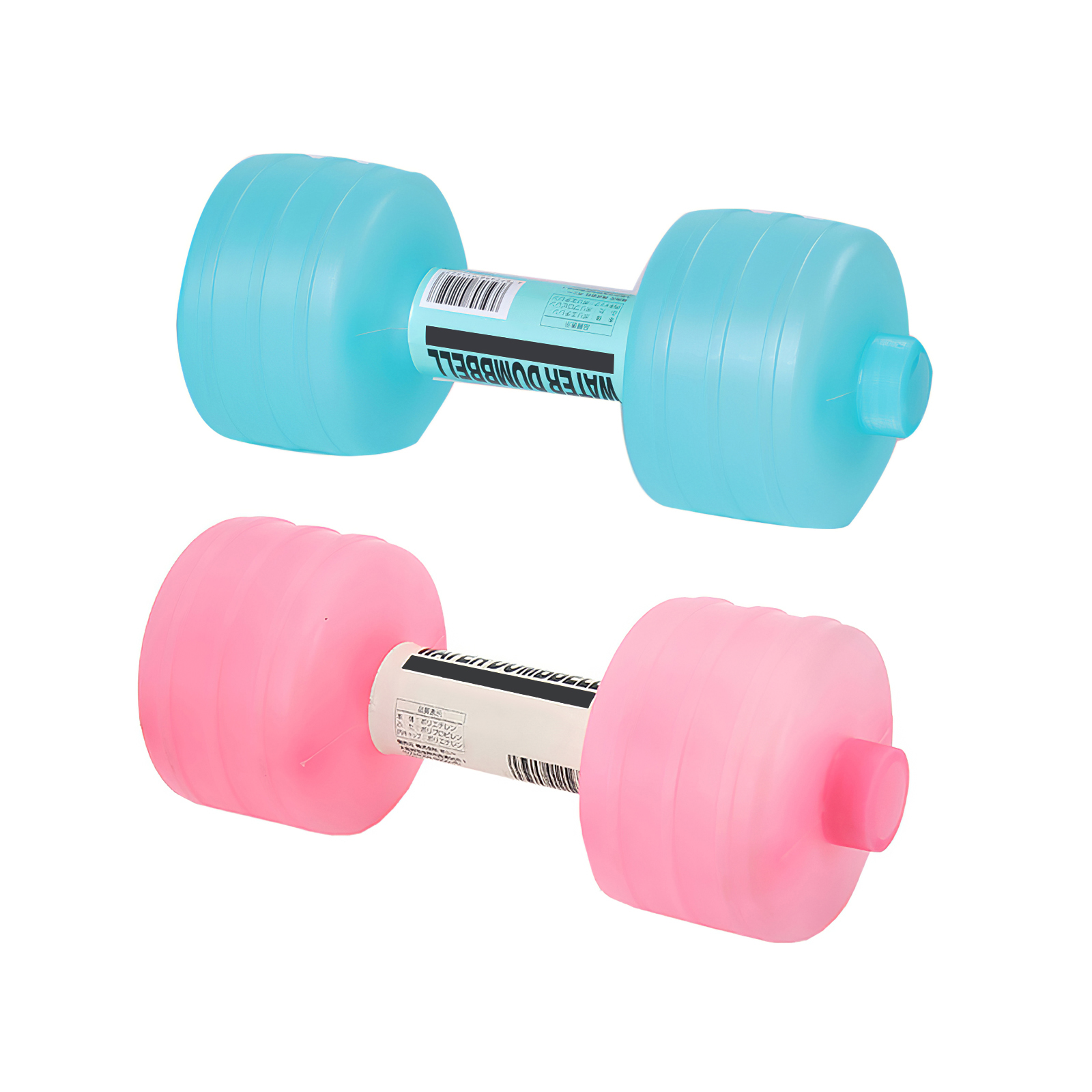 ABEDOE 2pcs Water Dumbbells Adjustable Exercise Women Dumbbells Weight