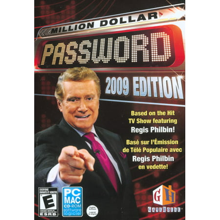 Million Dollar Password 2009 Edition for Windows (Best Windows 7 Password Recovery)