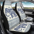 thumbnail image 4 of XYZCANDO Elephant Front Seat Cushion Protections for Man Comfortable Car Seat Covers Removable Easy to Install, for Sedan Auto SUV, 4 of 10