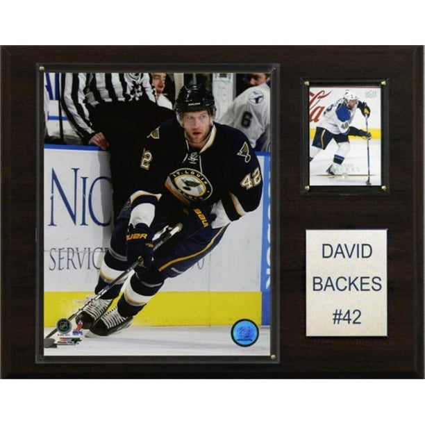 C & I Collectables 1215BACKES NHL David Backes St. Louis Blues Player Plaque