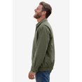 thumbnail image 3 of KingSize Men's Big & Tall Classic Water-Resistant Bomber, 3 of 4