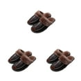 thumbnail image 2 of Sonducket Zapatillas de casa Suministros de invierno Zapato cálido Base gruesa Zapatos de fondo Calentador Mujer Zapatilla de felpa Oscuro 28 Type1 NO1, 2 of 6