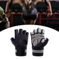 thumbnail image 3 of harayaa Workout Gloves Comfortable Sports Training Mitts for Summer Bicycling Riding M, 3 of 9