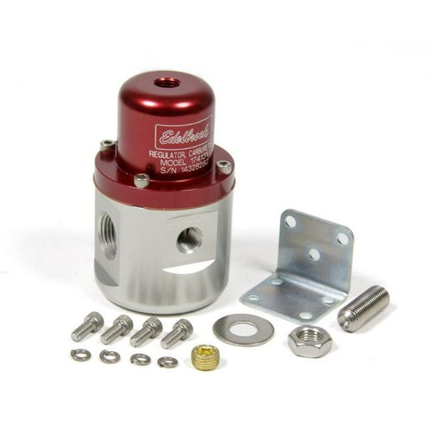 Edelbrock Fuel Pressure Regulator Carbureted 160 GPH 510 PSI 3/8In In