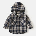thumbnail image 5 of RUTAYY Children Boys Shirt Casual Long Sleeve Plaid Print Tops Comfortable Breathable Soft Fabric Classic Versatile Tops, 5 of 9