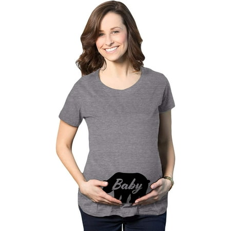 

Maternity Baby Bear Tshirt Cute Adorable Pregnancy Tee for Expecting Mother Small