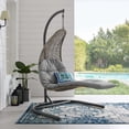 thumbnail image 2 of Modway Landscape Outdoor Patio Hanging Chaise Lounge Swing Chair, Multiple Colors, 2 of 6