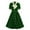 Green, variant on Women's 1950s Audrey Retro Rockabilly Dress Vintage Tea Length Dress 50's 60's A-Line Cocktail Party Prom Swing Dress