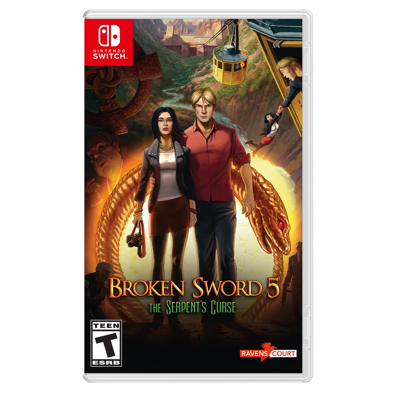 Broken Sword 5 The Serpent S Curse Deep Silver Nintendo Switch - swords up world haunted hunt roblox