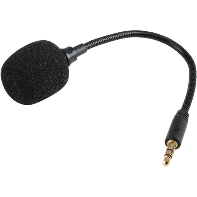 Fuitke Microphone for Turtle Beach Headset Replacement Mic 35mm Boom Detachable Microphone Game Mic Compatible with Headset On PS4 PS5 Xbox One PC for Any Wireless Headset