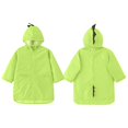 thumbnail image 2 of Green Rain Ponchos Raincoats,Kids Raincoats,Waterproof Rain Jacket Cartoon Dinosaur Rain Wear Children Rain Poncho(XXL Size), 2 of 9