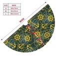 thumbnail image 3 of Yiaed Marine Anchors And Compass Print Christmas Tree Skirt , Tree SkirtsTree Mat for Christmas Winter Holiday Indoor Decorations-36", 3 of 7