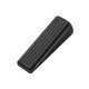 thumbnail image 3 of Tope de puerta Tope de puerta para piso Pared Alfombra Tope de puerta antirrayas Soporte de puerta en cuña para oficina Cocina Apartamento Hogar Negro, 3 of 8