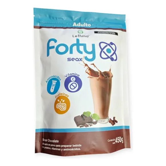 LETHMA | Forty seax adulto | 450gr sabor chocolate