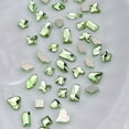 thumbnail image 3 of Milue 100Pcs Flatback Nail Rhinestones Mini Diamond Nail Charms 3D Crystal Gems, 3 of 21