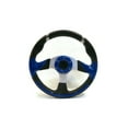 thumbnail image 4 of The ROP Shop | Universal 13" Steering Wheel Blue/Chrome, Formula GT For All-Terrain Vehicle ATV, 4 of 5