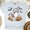 Ash, variant on Cute Ghost with Hot Cocoa T-Shirt | Cozy Halloween Pumpkin Graphic Tee, Ash, Size S