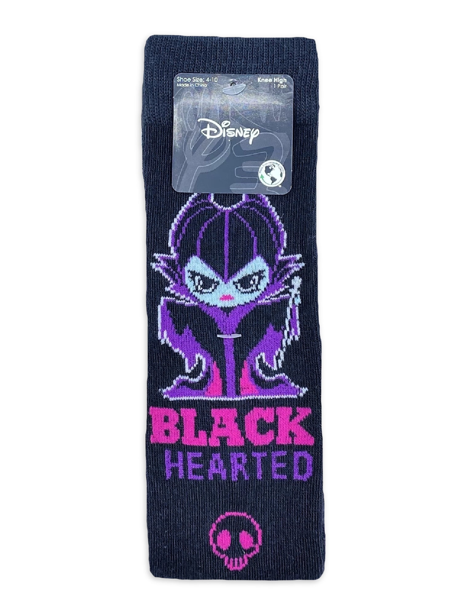 Disney Villains Halloween Women's Knee High Socks, 1-Pack, Size 4-10