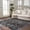 Black, Gray, Light Gray / Kahramankazan, variant on Hauteloom Constantinople 6' 7" x 9' Moroccan Bohemian Pattern - Farmhouse Area Rug - Rectangle - Polypropylene - Black, Light Gray, Medium Gray, White