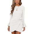 thumbnail image 1 of Robe Courte à Volants Taille Haute, Robe Longue à Manches Courtes, Robe Longue à Manches Longues, Robe Longue Bodycon Midi, 1 of 6