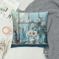 thumbnail image 2 of BCIIG Flowers Vases Window Sill Graphic Decorative Throw Pillow Cover for Home Couch Living Room Bed Sofa - Short Plush Pillow Covers Home Furnishings 20x20in, 2 of 5