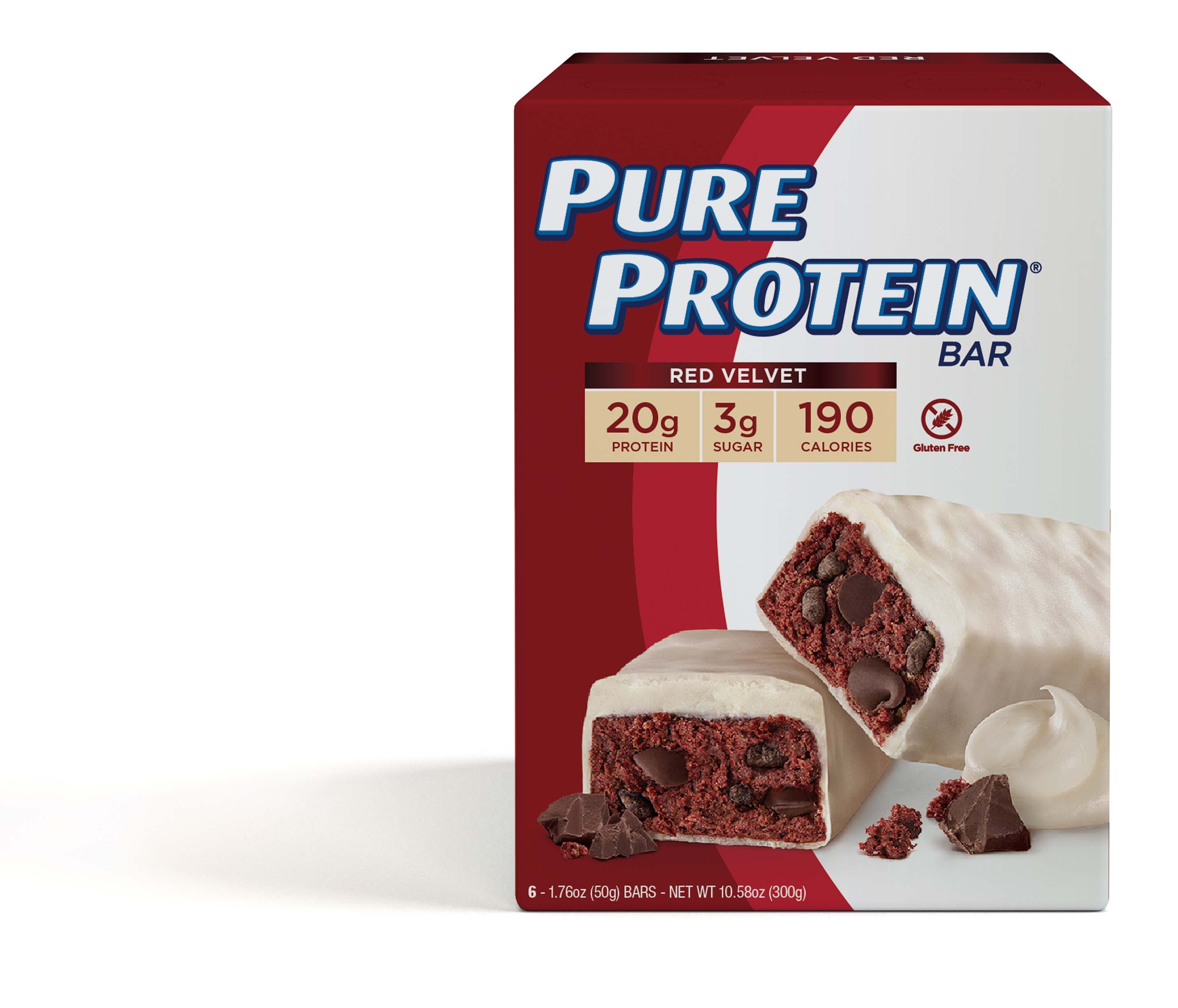 Pure Protein Red Velvet Cake 50 Grams 6 Count Multipack