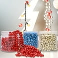thumbnail image 3 of Decorative Christmas Beads Chain Tear Resistant Plastic  Party Holiday Garland Beads Home Decor, 3 of 9