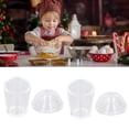 thumbnail image 4 of 5pcs Dollhouse Simulation Coffee Cups With Lids, 1/12 Scale Transparent Plastic Decorative Cute Tiny Delicate Dollhouse Kitchen Model, 4 of 8