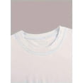 thumbnail image 3 of Ghost Pumpkin Halloween Print Women Crew Neck T-Shirt, Short Sleeve Casual Autumn Party Essential Holiday Gift Daily Tee, 3 of 6
