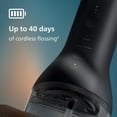 thumbnail image 5 of Philips Sonicare Cordless Power Flosser 3000 - Black, HX3826/23, 5 of 18