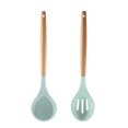 thumbnail image 1 of Juego de utensilios de cocina sin BPA no tóxicos con mango de madera de 2 uds para utensilios de cocina antiadherentes Vhermosa, 1 of 5