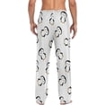 thumbnail image 2 of GZHJMY Penguin Pajama Pants for Men, Lounge Pants Lightweight Men Pajama Bottoms with Drawstring Pockets, Christmas New Year Birthday Gifts, Large, 2 of 6