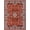 Red, variant on Sanya 7 Gold Power-Loomed Area Rug 7'9"x9'9"