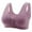 Purple, variant on Viikei Fall Savings Clearance for Womens Plus Size Bra,Viikei Woman's Printing Gathered Together Large Size Daily Bra Underwear No Rims