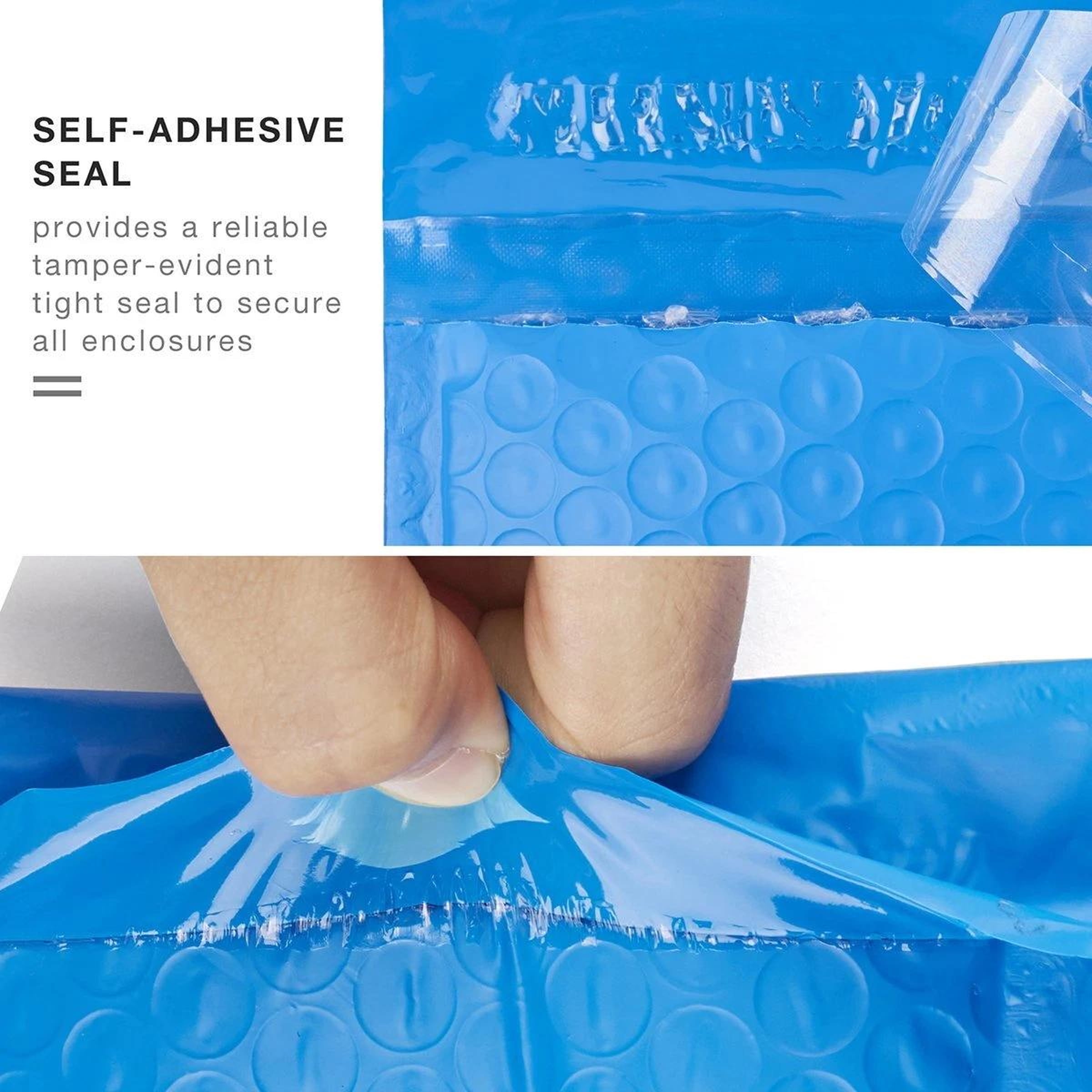 200 #5 Blue Poly Bubble Mailers 10.5" x 16" Shipping Mailing Padded Envelopes