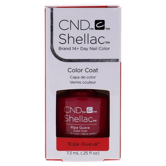 CND Shellac Nail Color - Ripe Gauva Nail Polish 0.25 oz