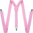 thumbnail image 1 of Less Than 5 Fixing Clip Suspenders for Men Adjustable Elastic Y Back Suspender Strong Clips, 1 of 5