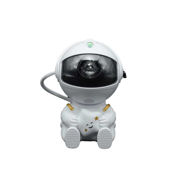 Seitruly Proyector de cielo estrellado, portátil, encantador, recargable, LED, ángulo ajustable, dormitorio, luz nocturna, equipo de máquina de Electrónica estrella blanca