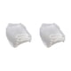 thumbnail image 1 of Bearachild Filtro desechable para fregadero de cocina, bolsa de malla para fregadero de ducha, bolsa de malla para almacenamiento de basura, Blanco 9*9cm, 100 Uds. 2Conjunto, 1 of 6
